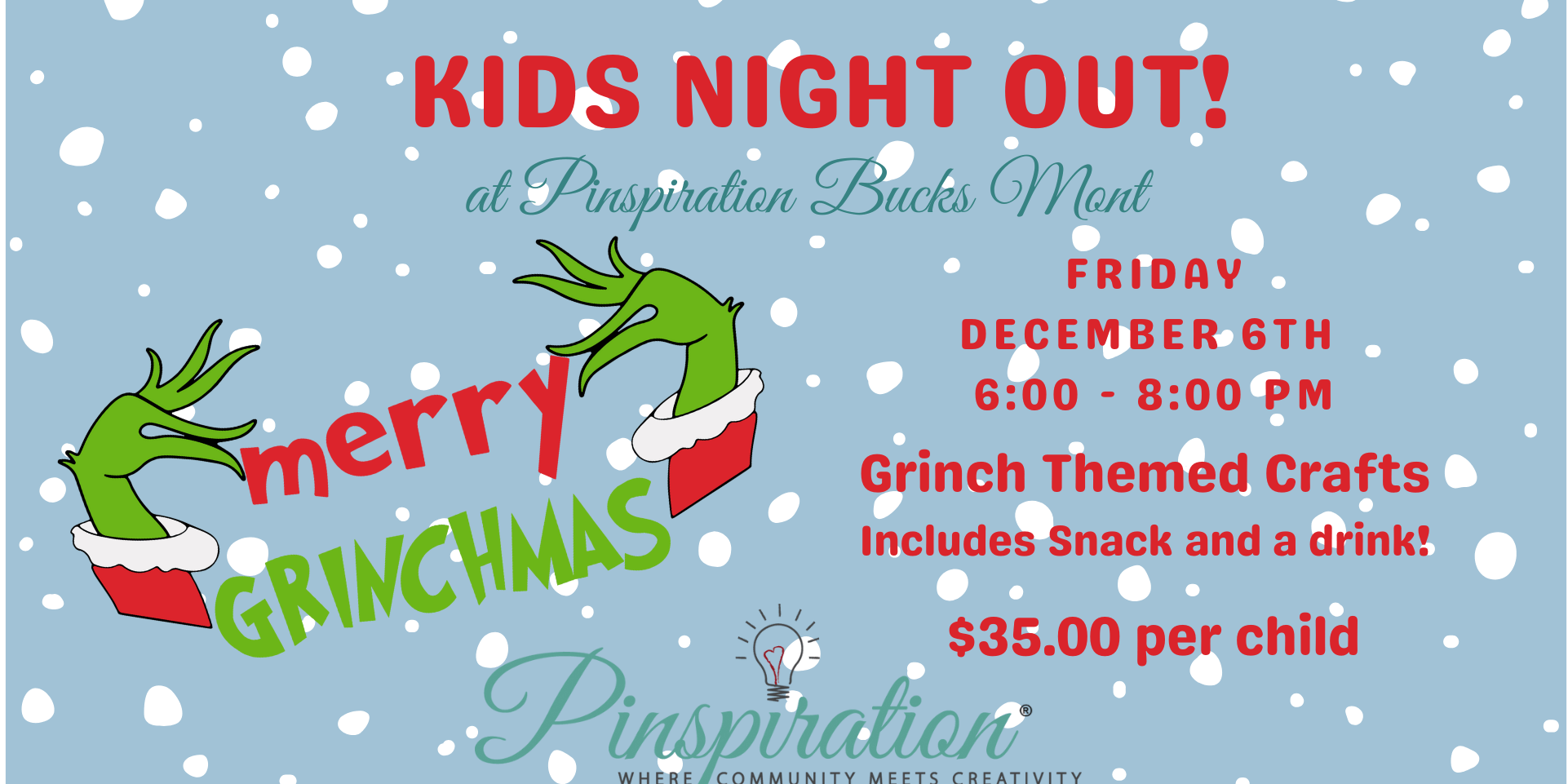 Kids Night Out - Grinchmas Party!